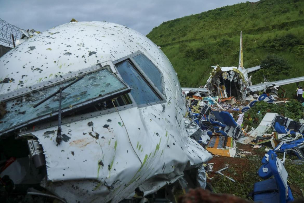 Accidente aéreo en India en vuelo de repatriación, AFP