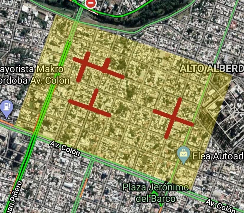 Cordón sanitario en Córdoba por casos de coronavirus, Foto Cordoba24.com