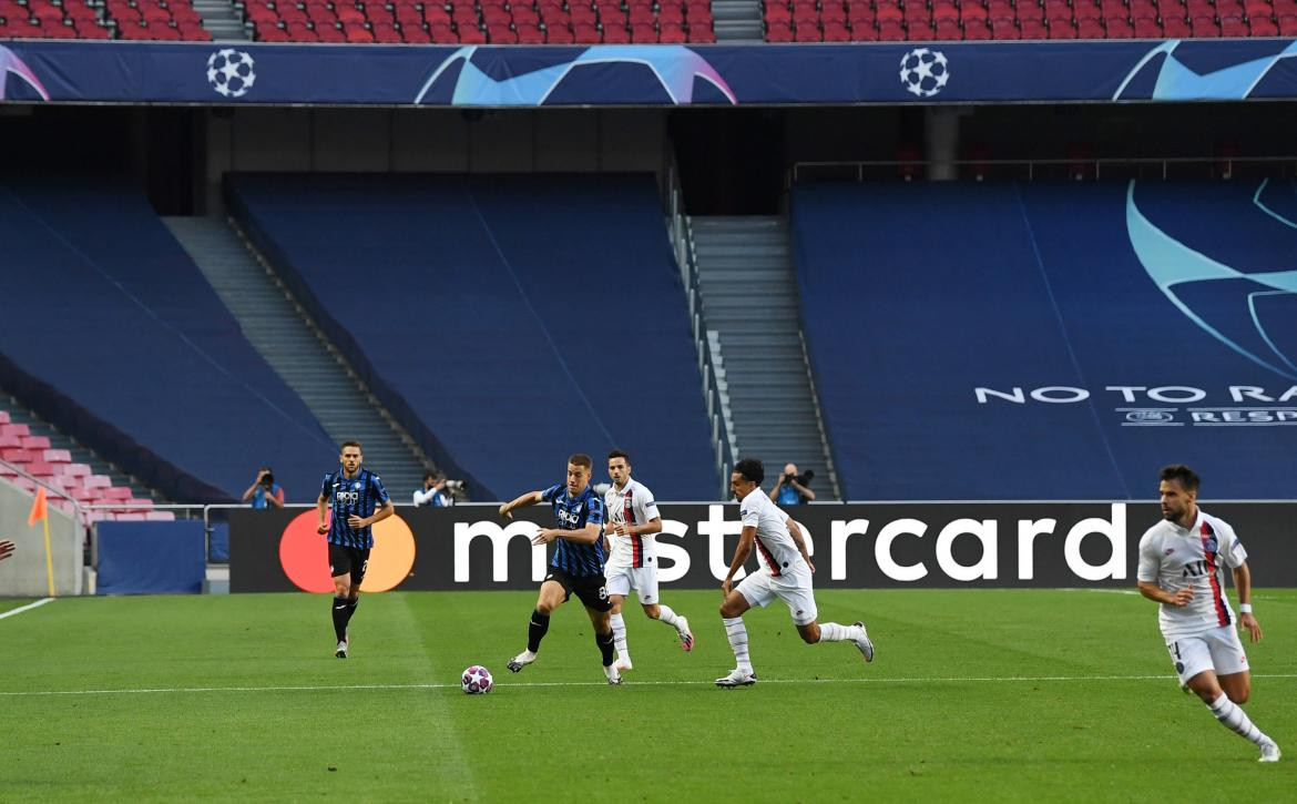 PSG vs Atalanta, Champions League, REUTERS