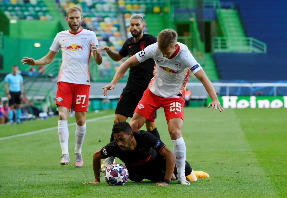 Champions League, Atlético Madrid vs Leipzig, REUTERS