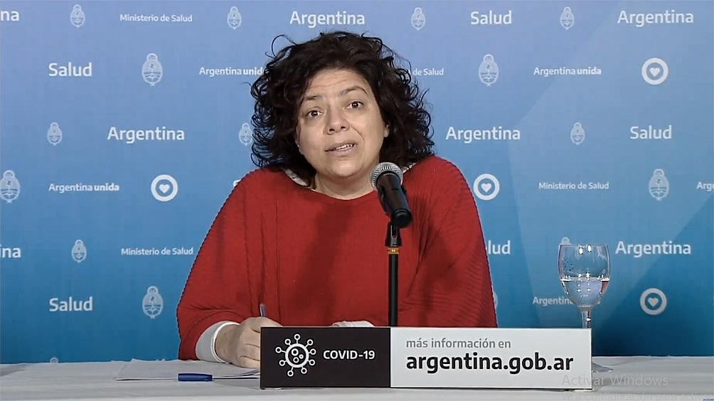 Coronavirus en Argentina, Carla Vizzotti, Ministerio de Salud, YouTube