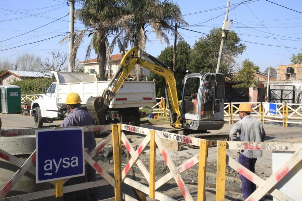 Malena Galmarini y concejales del Frente de Todos recorrieron obras en la zona norte