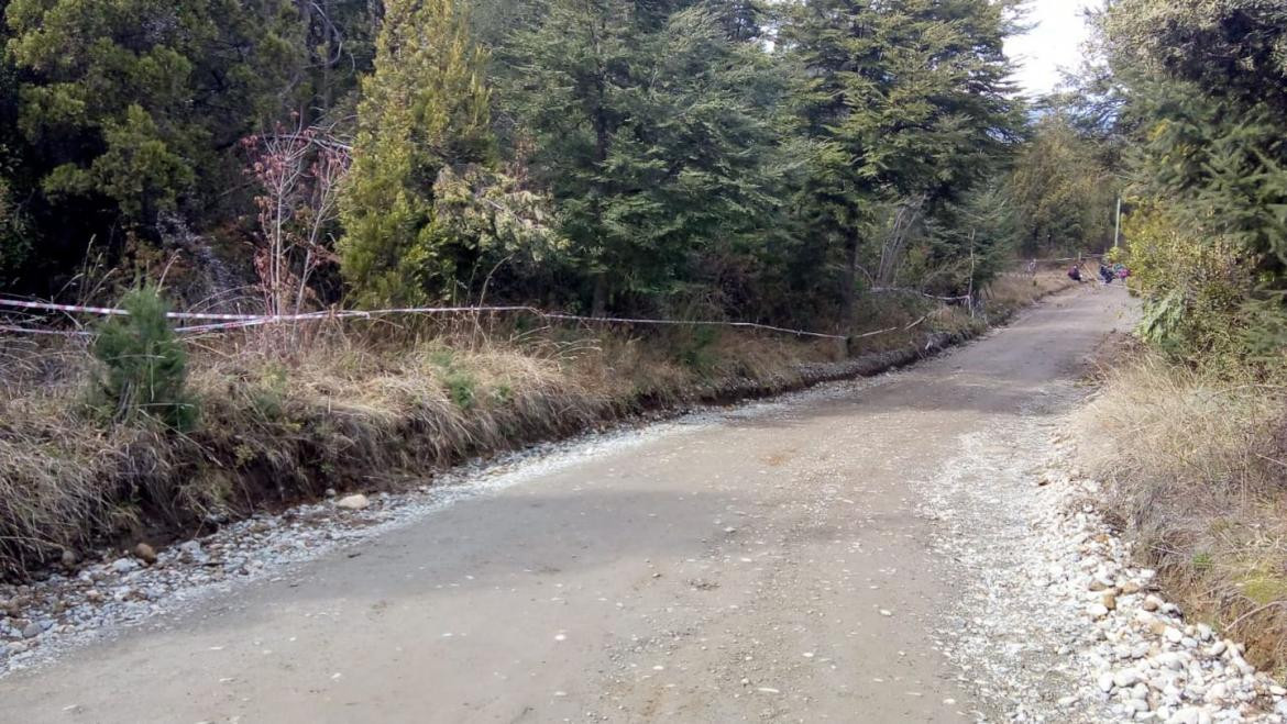 Toma de tierras en El Bolsón