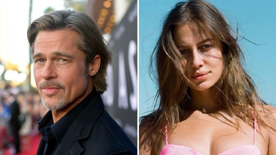 Brad Pitt y Nicole Poturalski