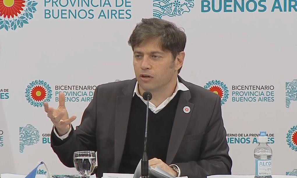 Axel Kicillof, gobernador de Provincia, anuncios