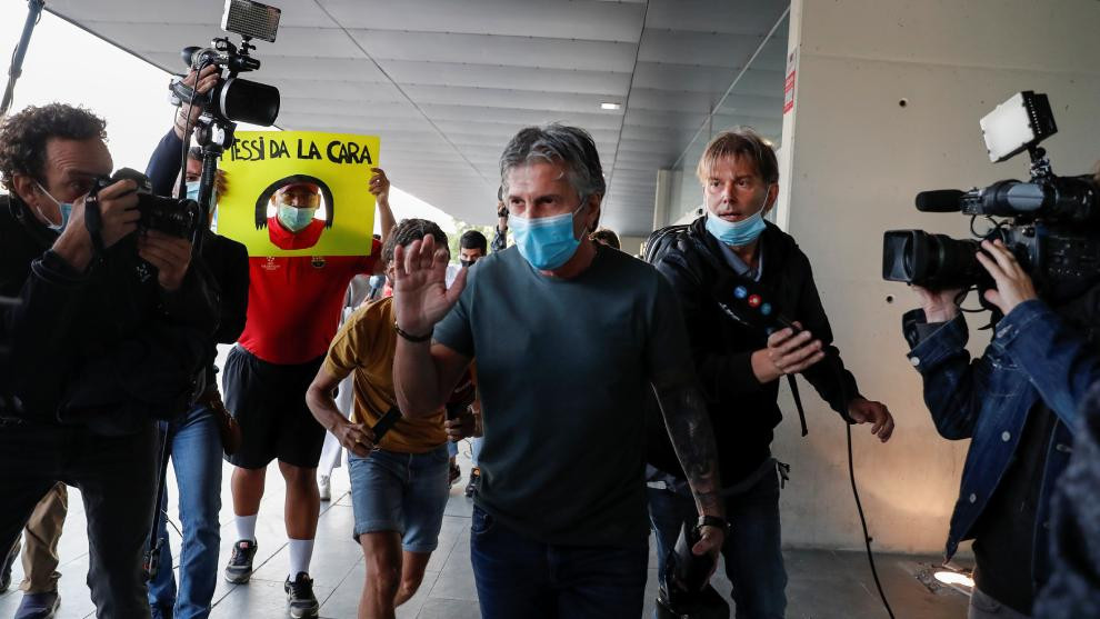 Jorge Messi en Barcelona, salida de Lionel del club