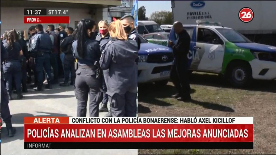 Policías analizan las mejores