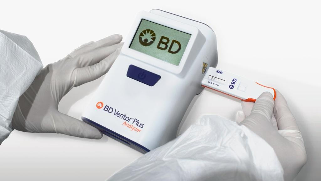 Test para COVID-19 con el BD Veritor Plus Analyzer