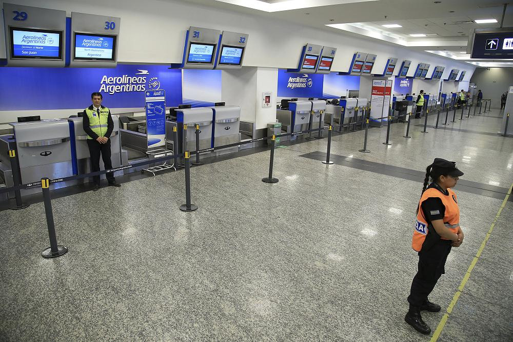 Vuelos suspendidos, Aerolíneas Argentinas, NA