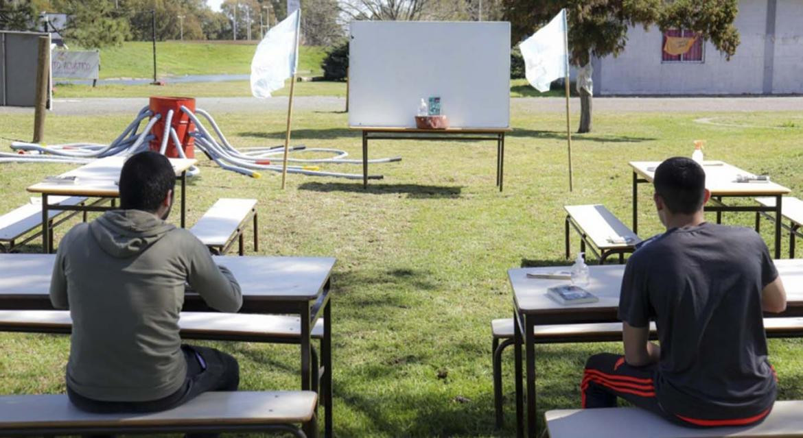 Clases en las calles y plazas