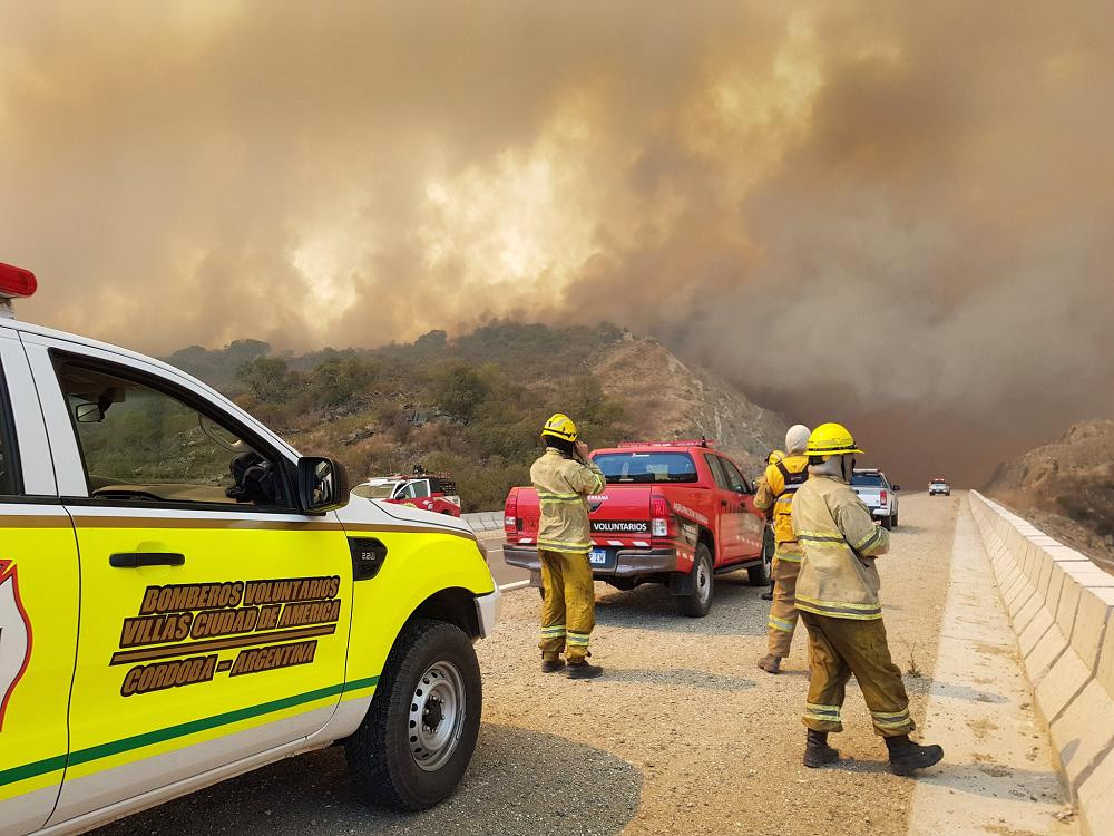 Incendios en Córdoba, NA