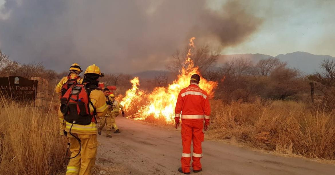 Incendios en Córdoba, NA