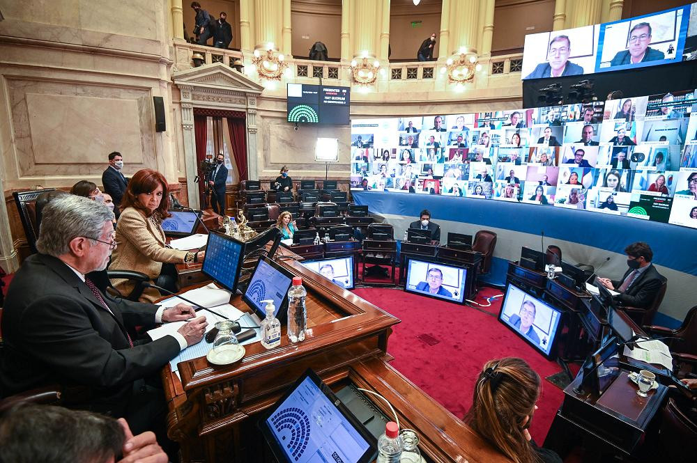 Senado de la Nación, Cámara de Senadores, Cristina Kirchner, Congreso, NA