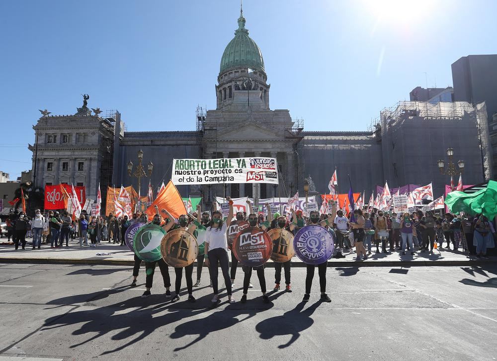 Marcha al Congreso a favor del Aborto, NA