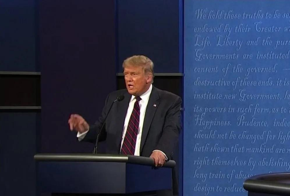 Debate Presidencial Donald Trump, NA