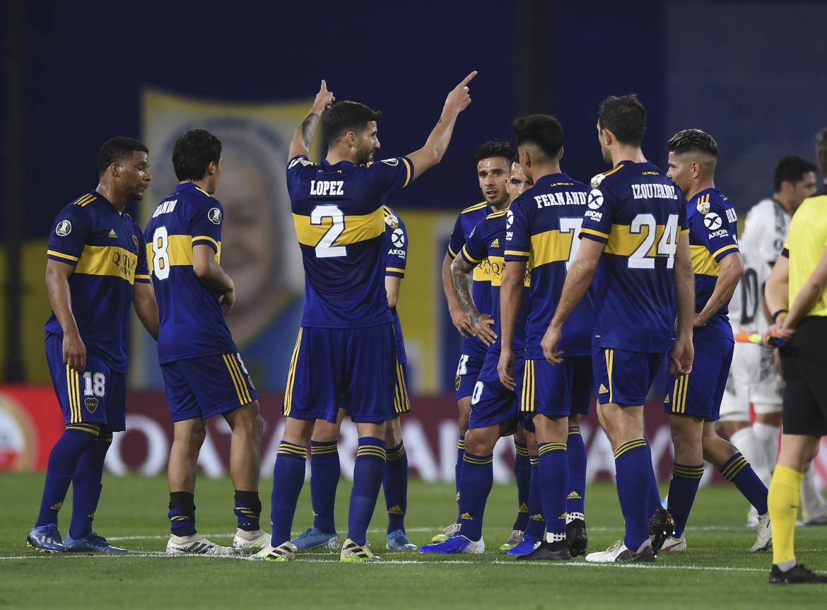 Copa Libertadores, Boca vs Libertad de Paraguay, La Bombonera, NA