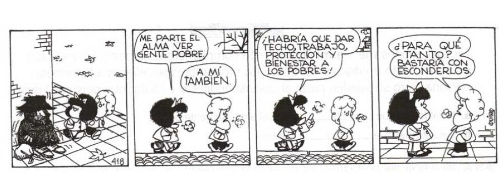 Mafalda en las historietas