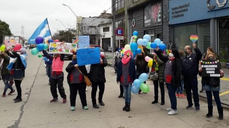 Reclamo de guarderías en Mar del Plata