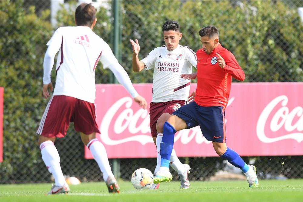 River vs. San Lorenzo, partido amistoso, Foto Twitter River Plate