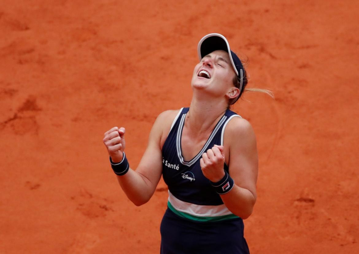 Nadia Podoroska, tenis, Roland Garros, REUTERS