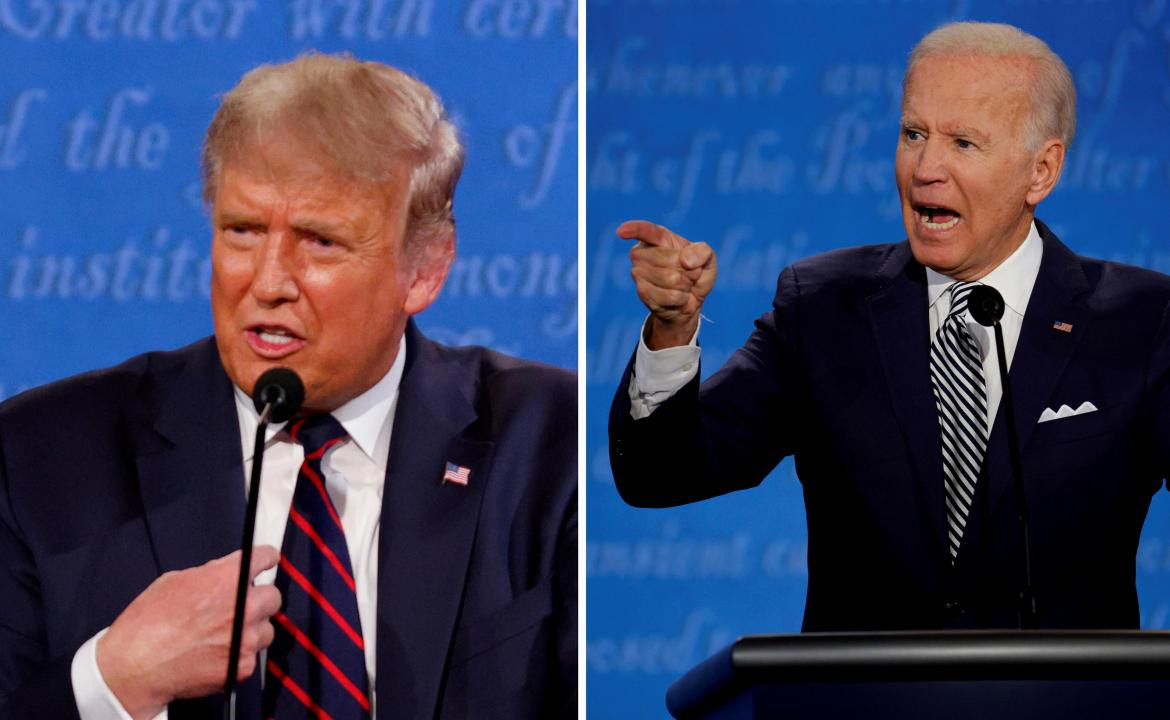 Debate entre Trump y Biden, Elecciones en Estados Unidos, 30 de septiembre, REUTERS	