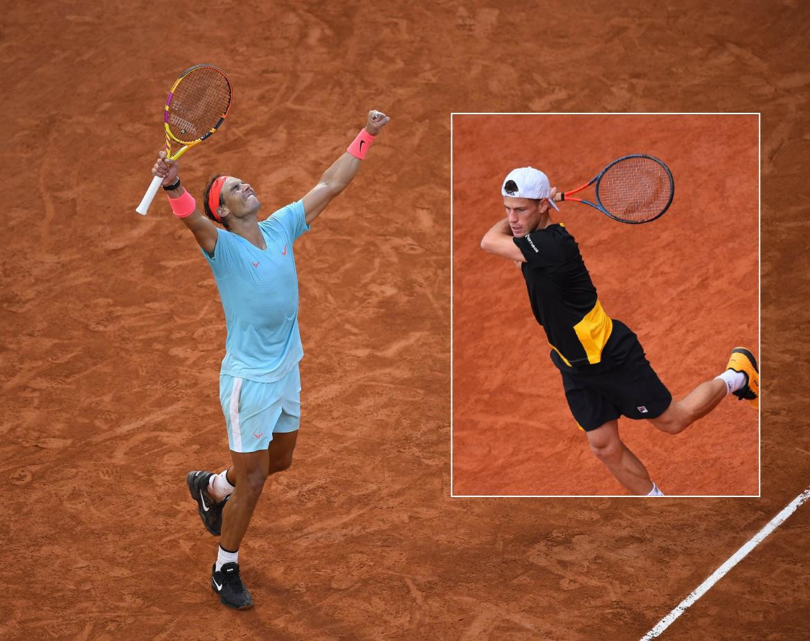 Rafael Nadal y Diego Schwartzman, Roland Garros, NA