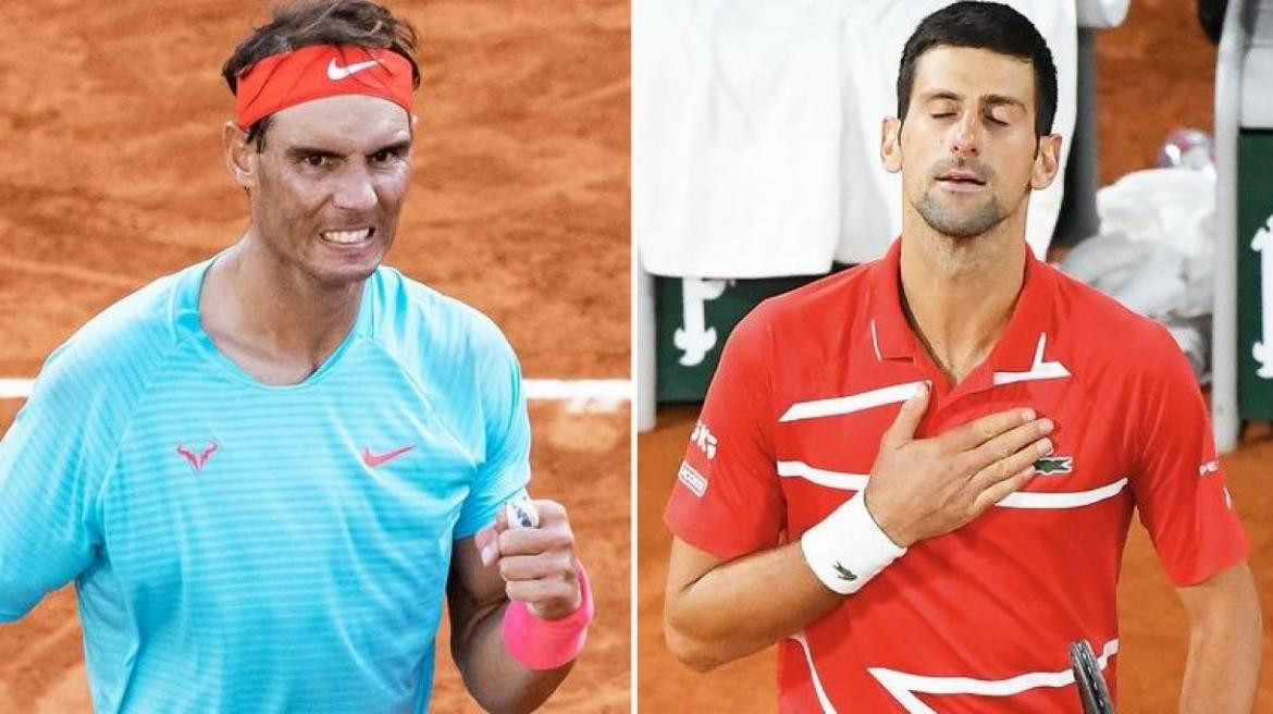 Rafael Nadal y Novak Djokovic