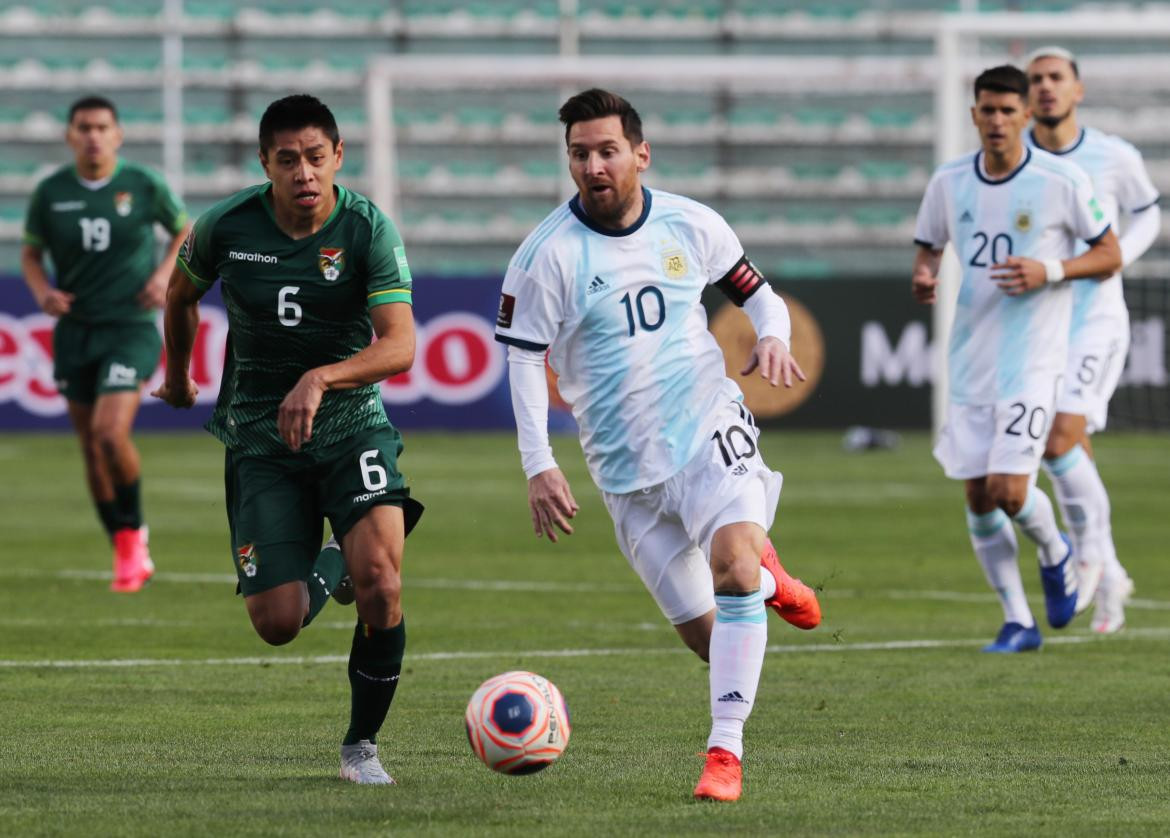 Eliminatorias Qatar 2022, Bolivia vs Argentina, Selección Bolivia, Selección Argentina, Messi, REUTERS