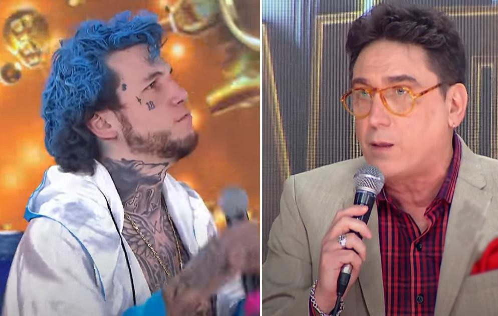 Alex Caniggia y Oscar Mediavilla, Cantando 2020, Fotos La Flia