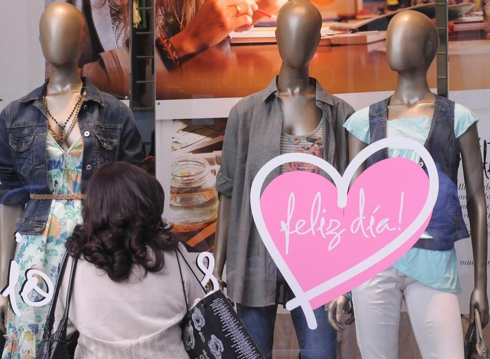 Ventas por el Día de la Madre, comercios, NA