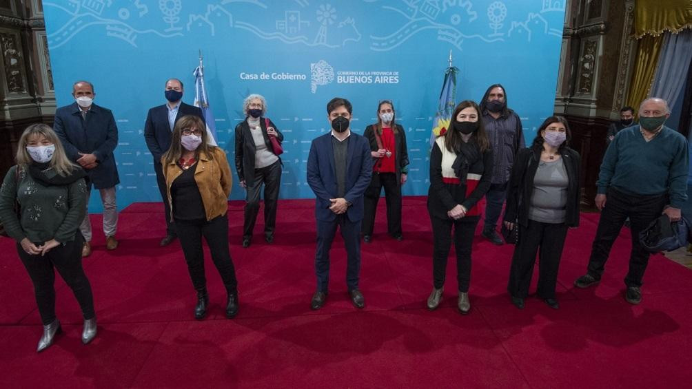 Kicillof presentó la primera escuela sindical de género en el país, NA