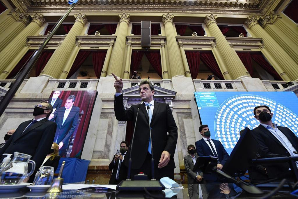 Diputados, sesión Presupuesto 2021, Sergio Massa, Frente Renovador