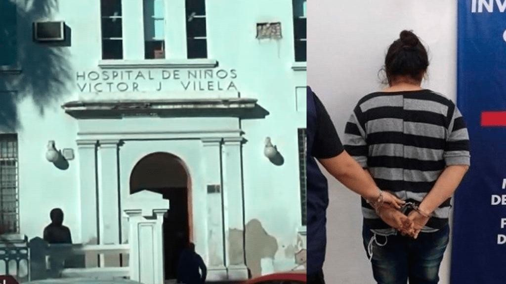 Detuvieron a una mujer acusada de prender fuego a su hijo