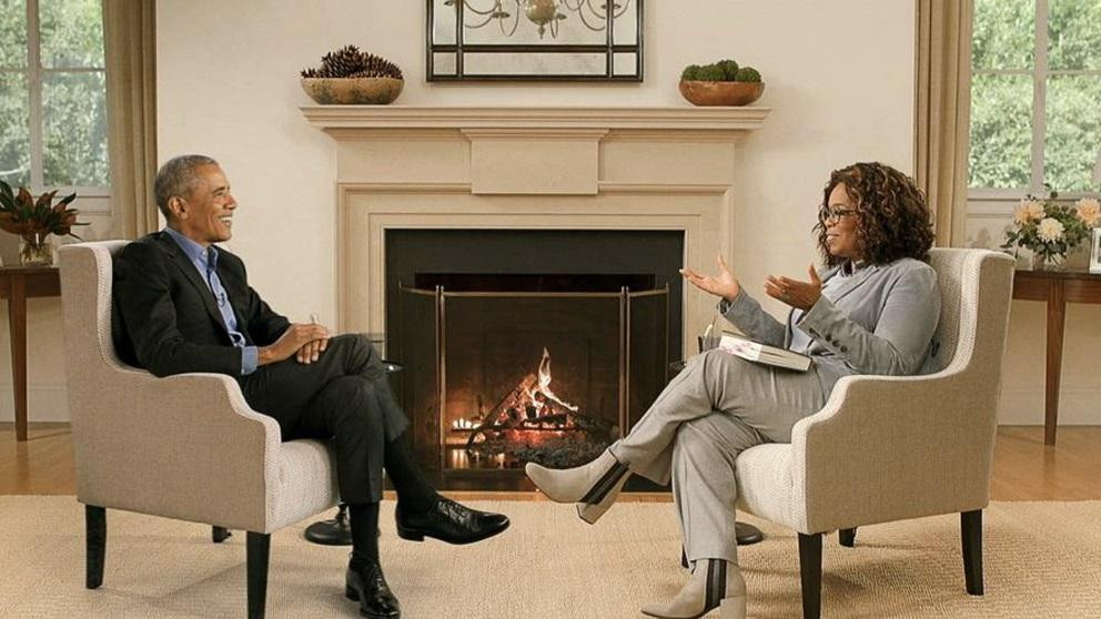 Oprah y Obama virtualmente juntos