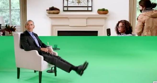 Oprah y Obama virtualmente juntos