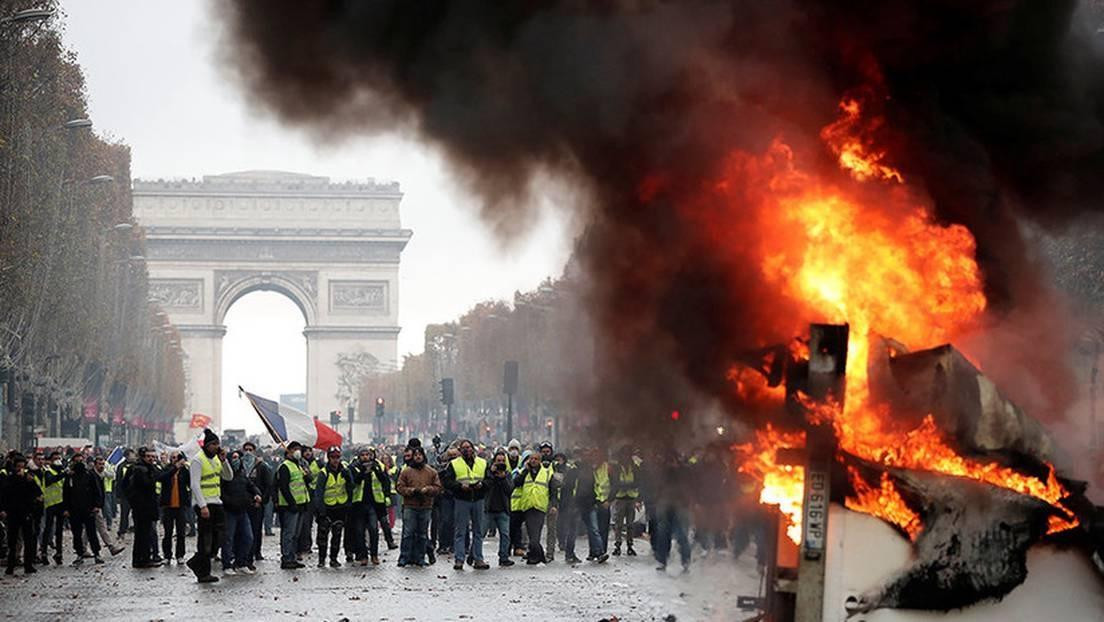 Protestas en París