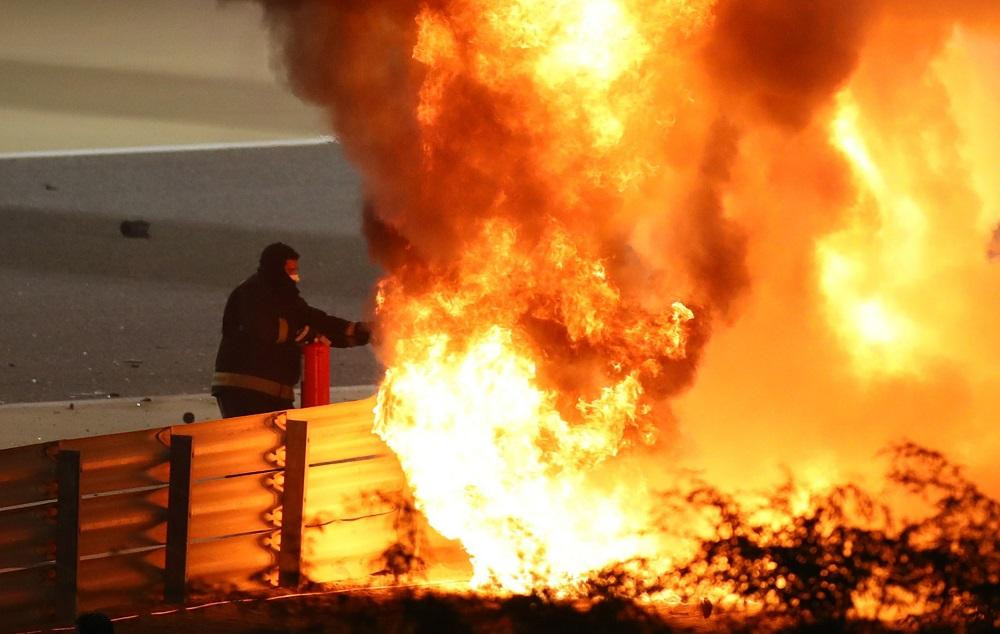 Fórmula 1, accidente de Roman Grosjean, Bahrein, Reuters