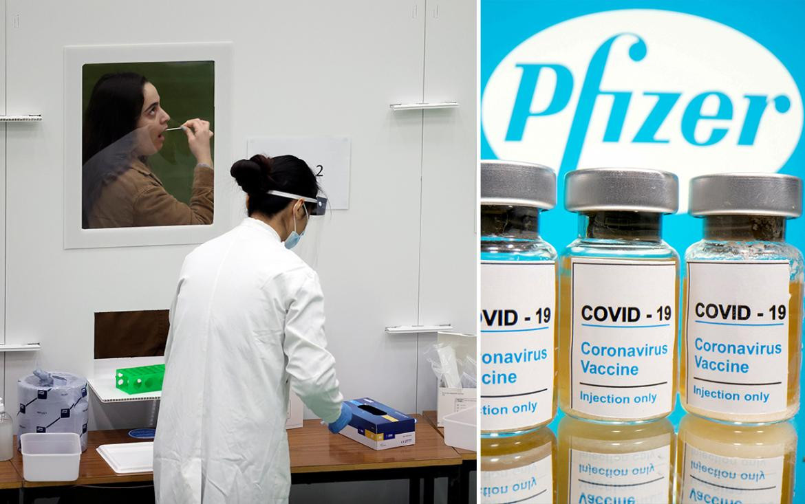 Coronavirus, vacuna, Reino Unido, Pfizer, Foto Reuters