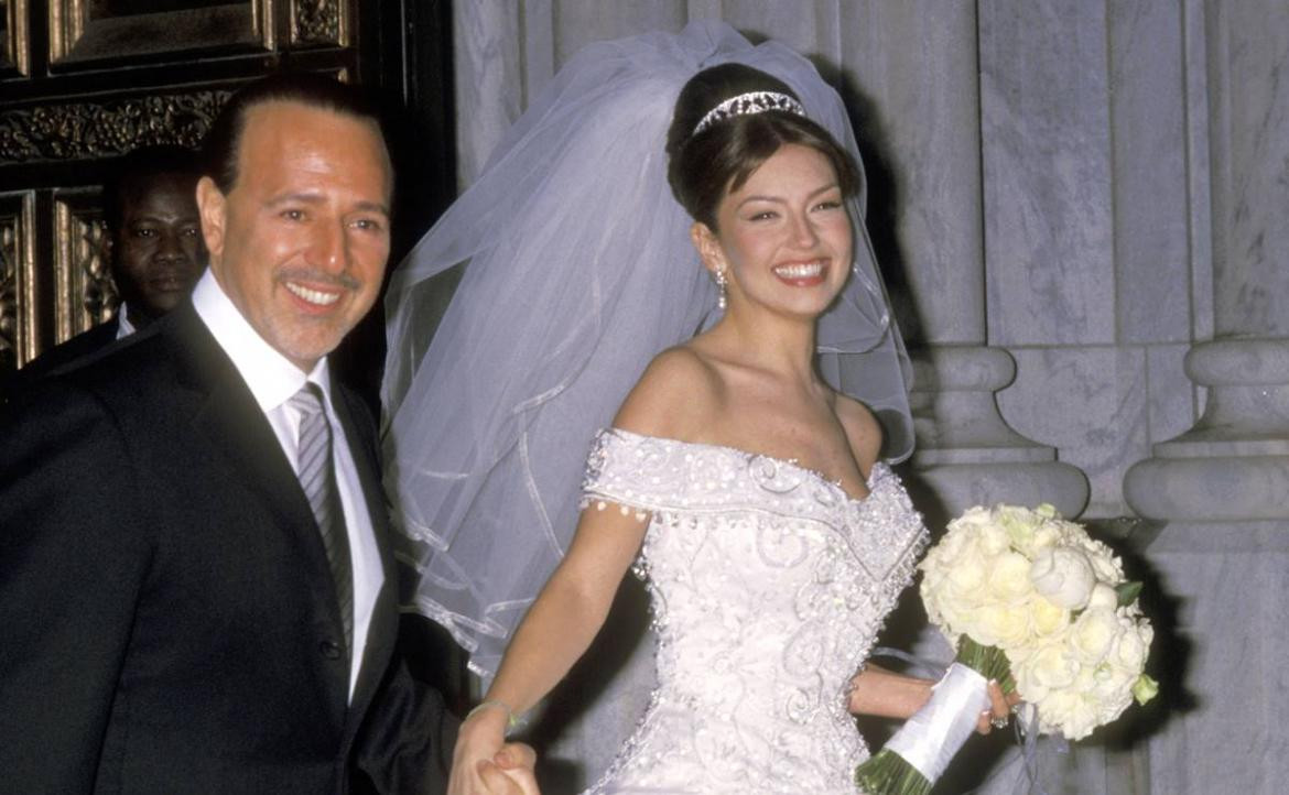 Thalía celebró 22 años de amor junto a Tommy Mottola