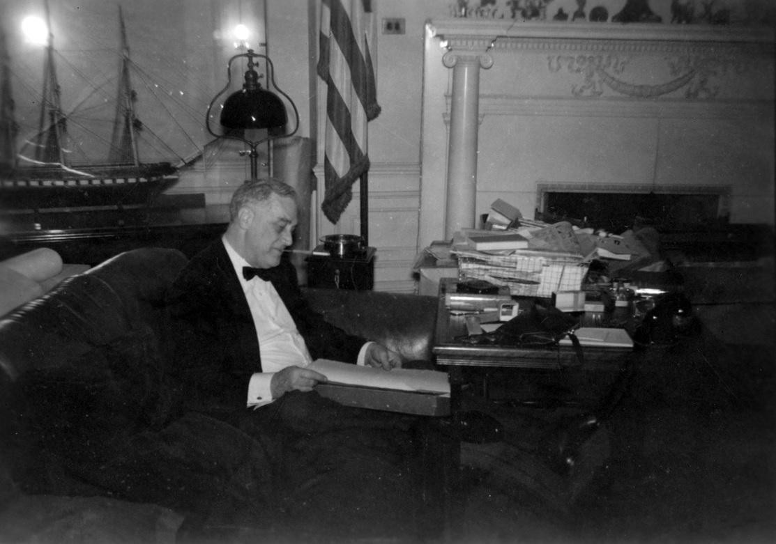 Casa Blanca, Franklin Delano Roosevelt, Estados Unidos, Presidente, Foto National WWII Museum 