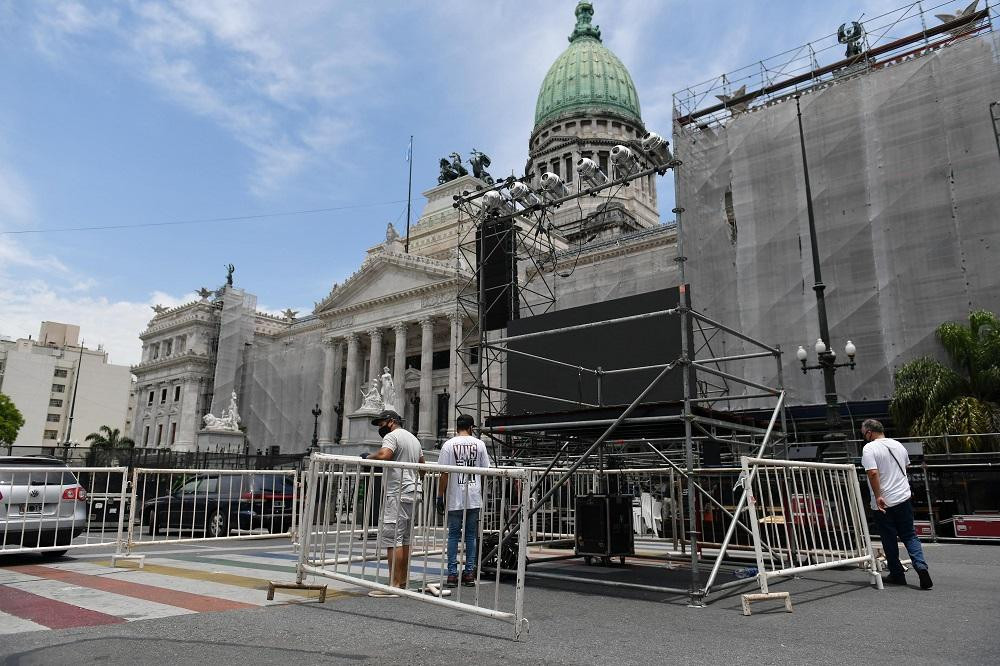 Congreso, operativo de seguridad, NA