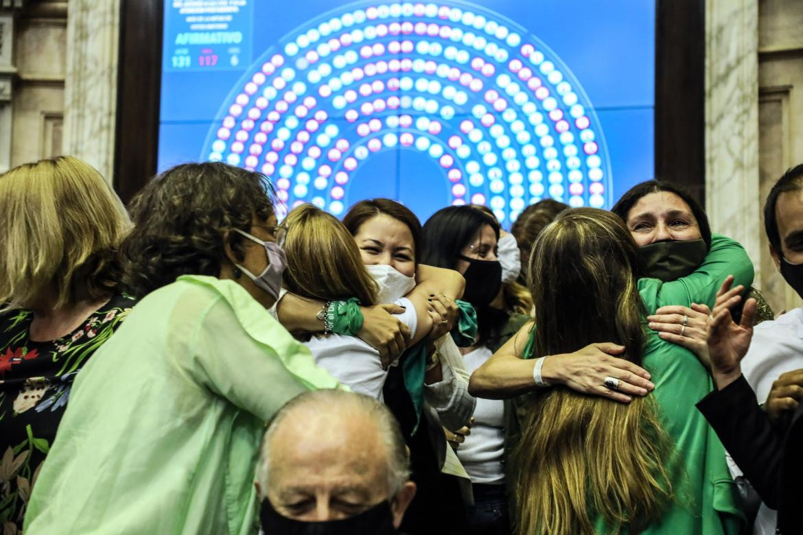 Aborto legal, Diputados aprobó legislación, NA