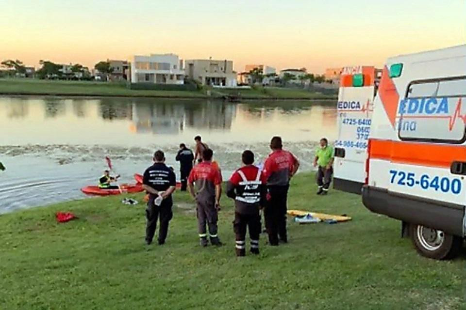 Guido Orlando desaparecido en el country de Escobar mientras andaba en Kayak	