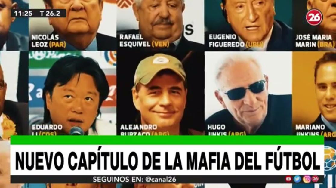 FIFA Gate - corrupción en derechos de televisacion - CANAL 26