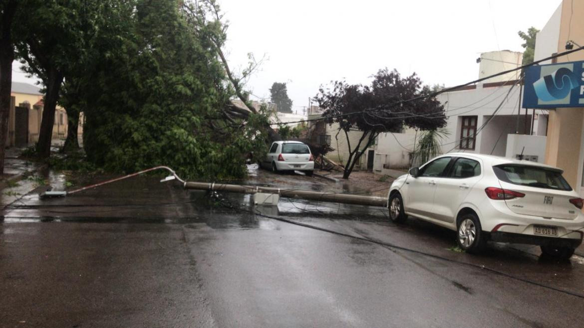 Impresionante tormenta en La Pampa 5