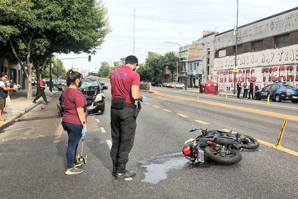 Accidente de tránsito fatal en La Paternal la noche de Navidad