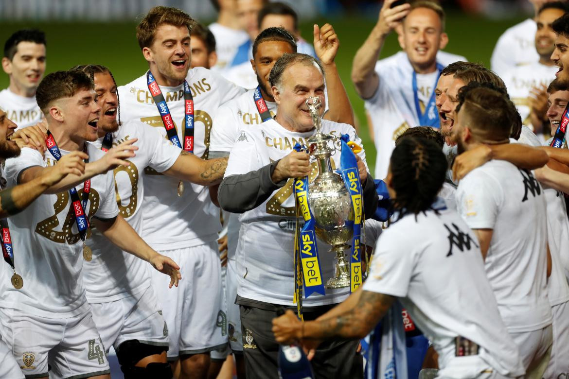 Ascenso del Leeds de Bielsa a la Premier League, REUTERS