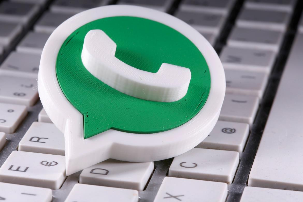 WhatsApp logo, REUTERS