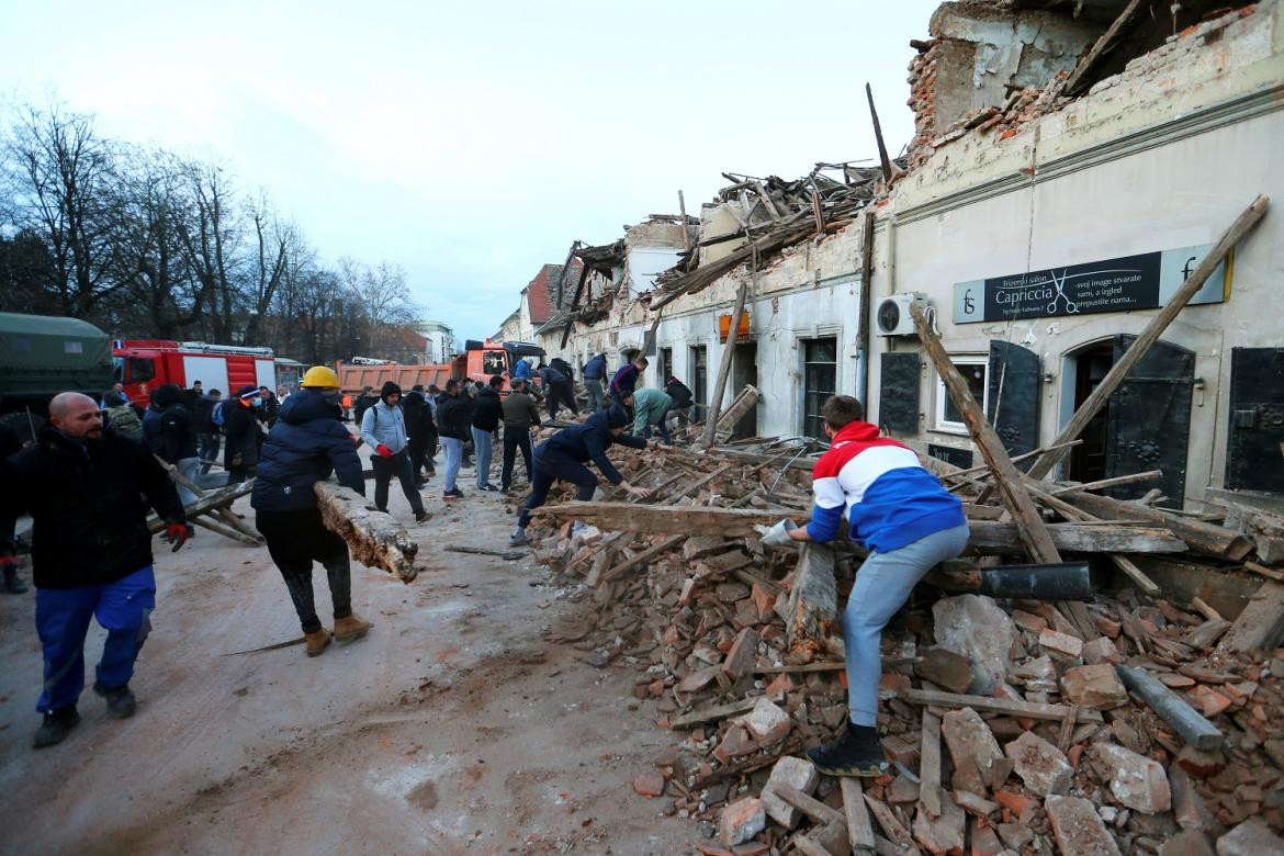 Terremoto en Croacia, REUTERS