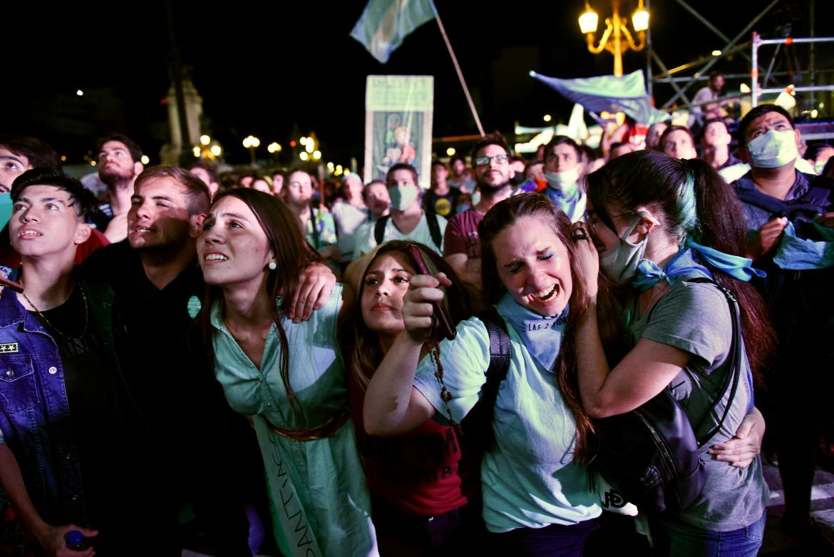 Aborto Legal ya es Ley en Argentina, un día histórico, en fotos, REUTERS